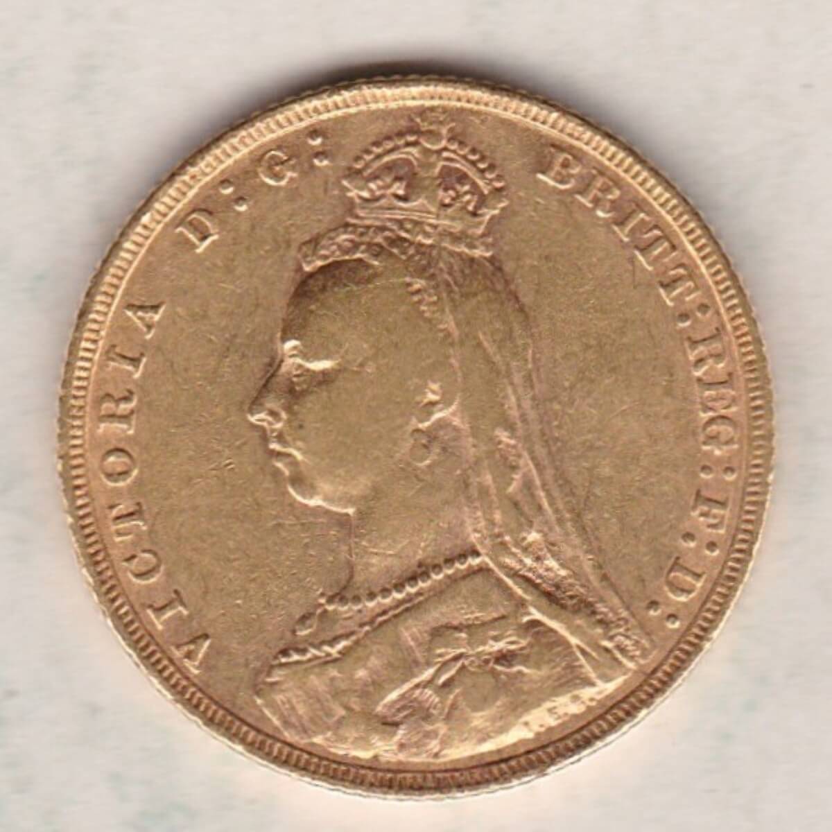 1889 Gold Sovereign - Victoria Jubilee Head - Image 2
