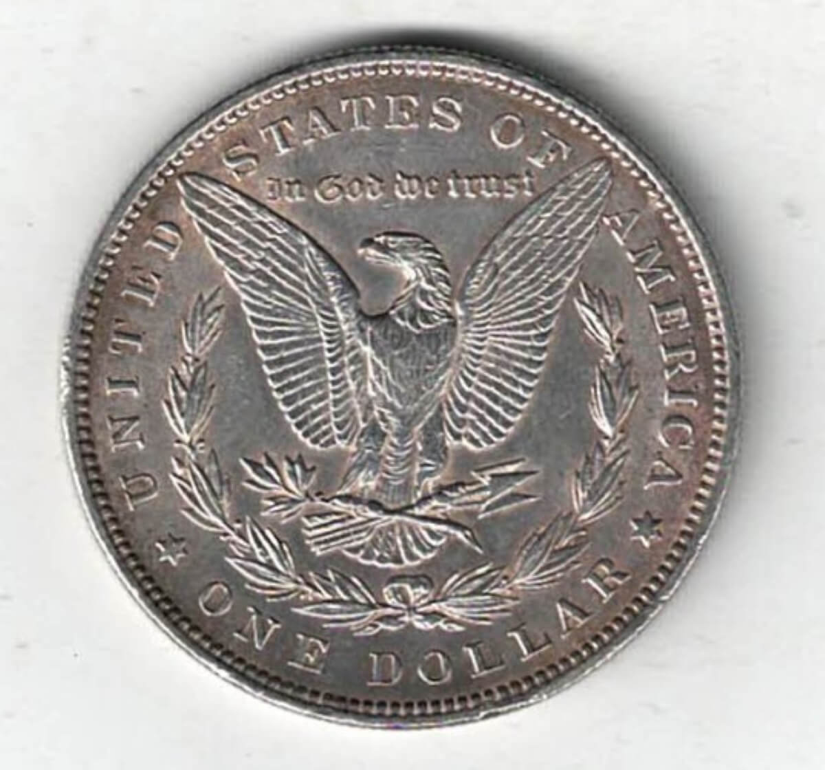 1896 Silver USA Morgan Dollar - Image 2