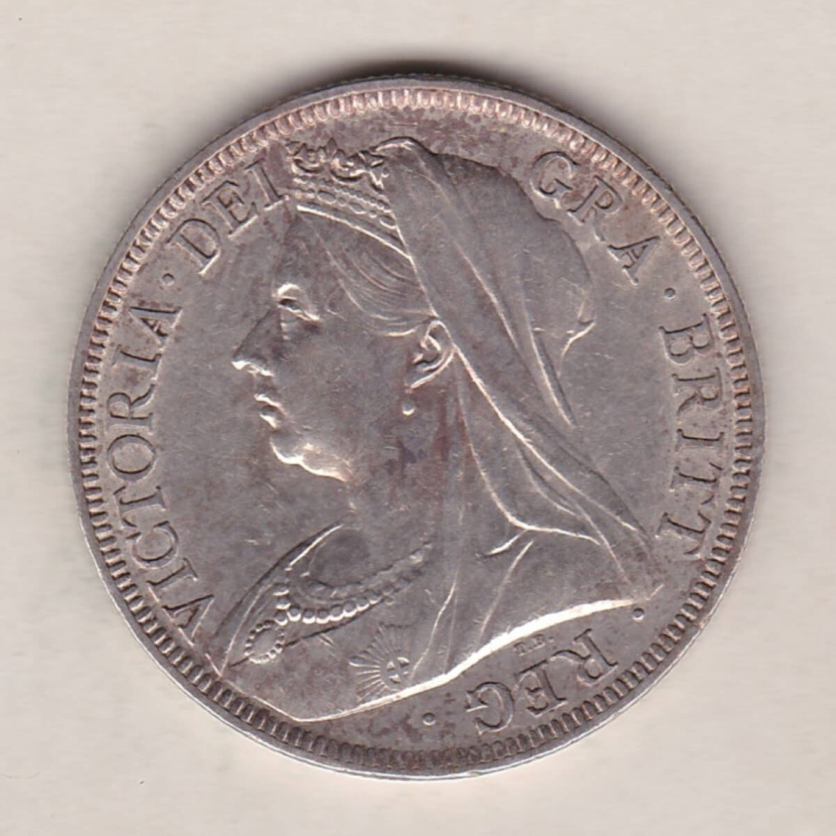 1901 Silver Halfcrown - Victoria Old Head - Image 2