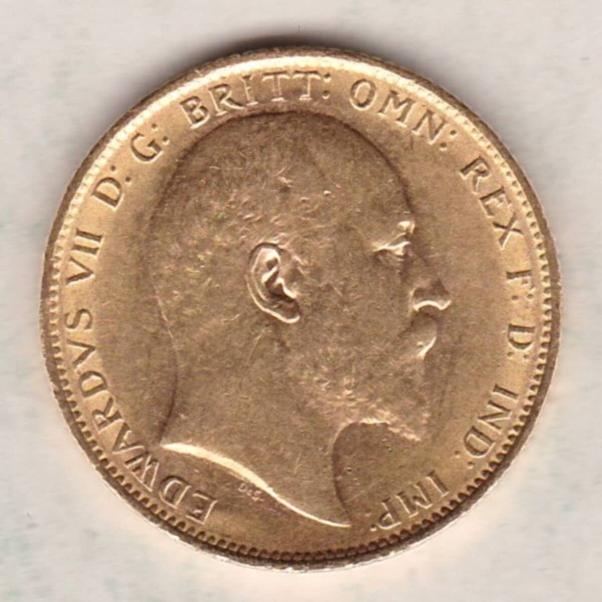 1906 M Gold Sovereign – Edward VII - Image 2