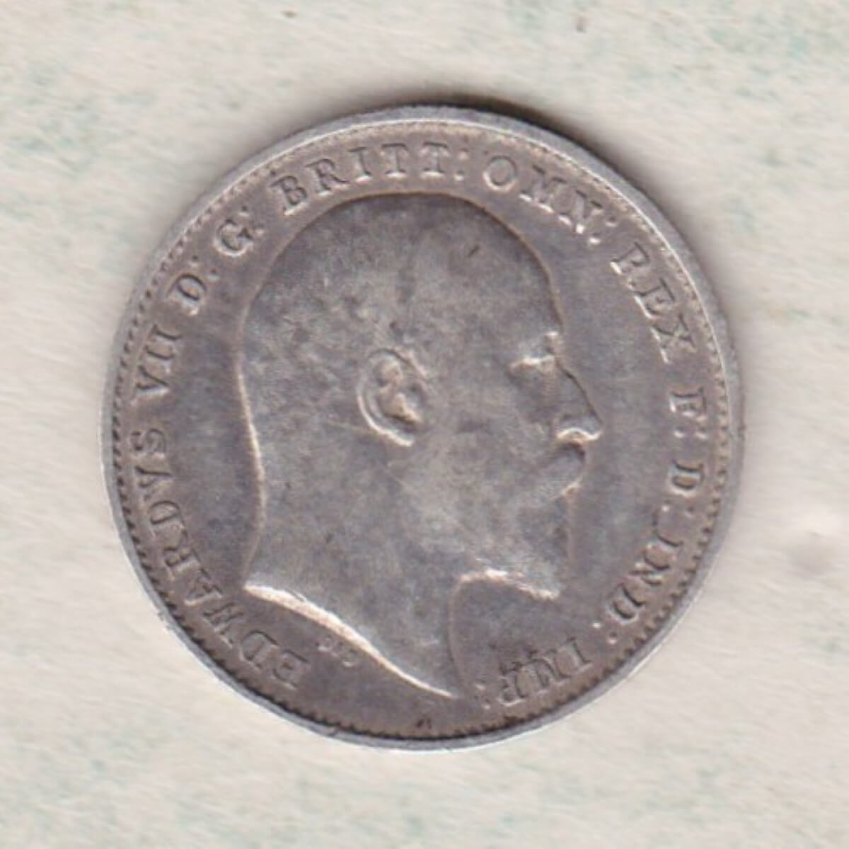 1908 Silver Threepence - Edward VII - Image 2