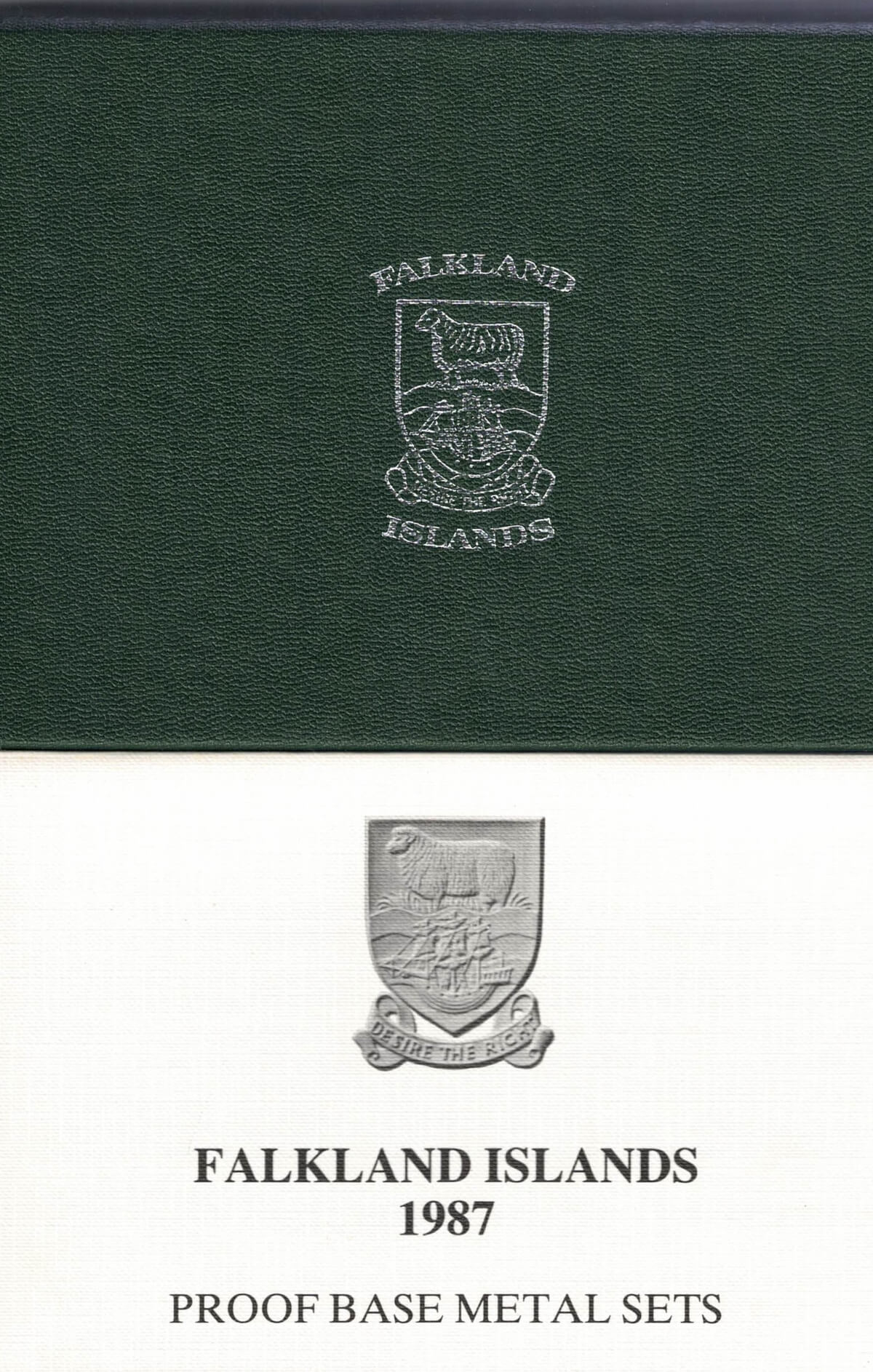 1987 Falkland Islands Coinage Seven Coin Proof Set - Image 3