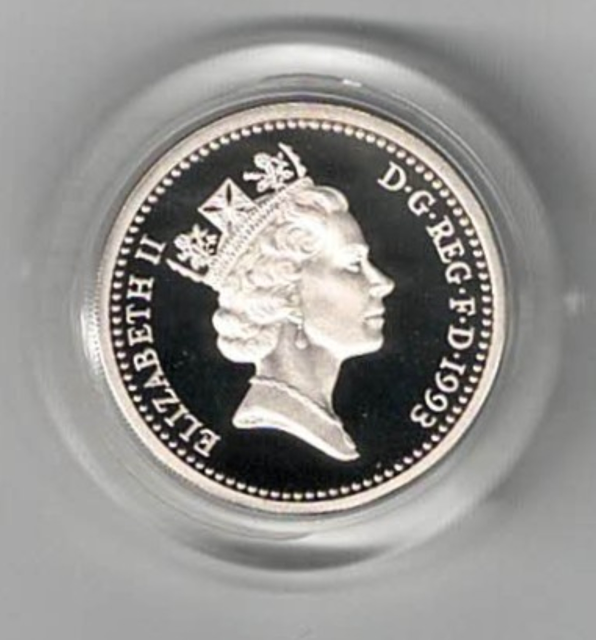 1993 One Pound Piedfort Silver Proof Royal Arms - Image 2