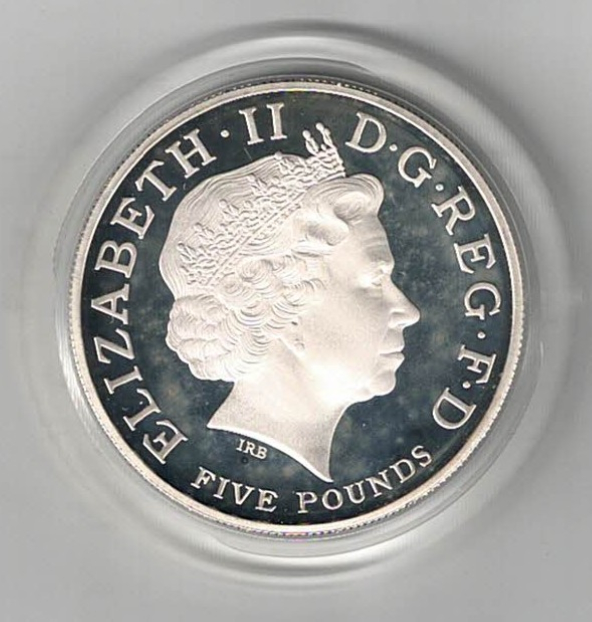 2009 Five Pound Silver Piedfort Proof Countdown to London 2012 - Image 2