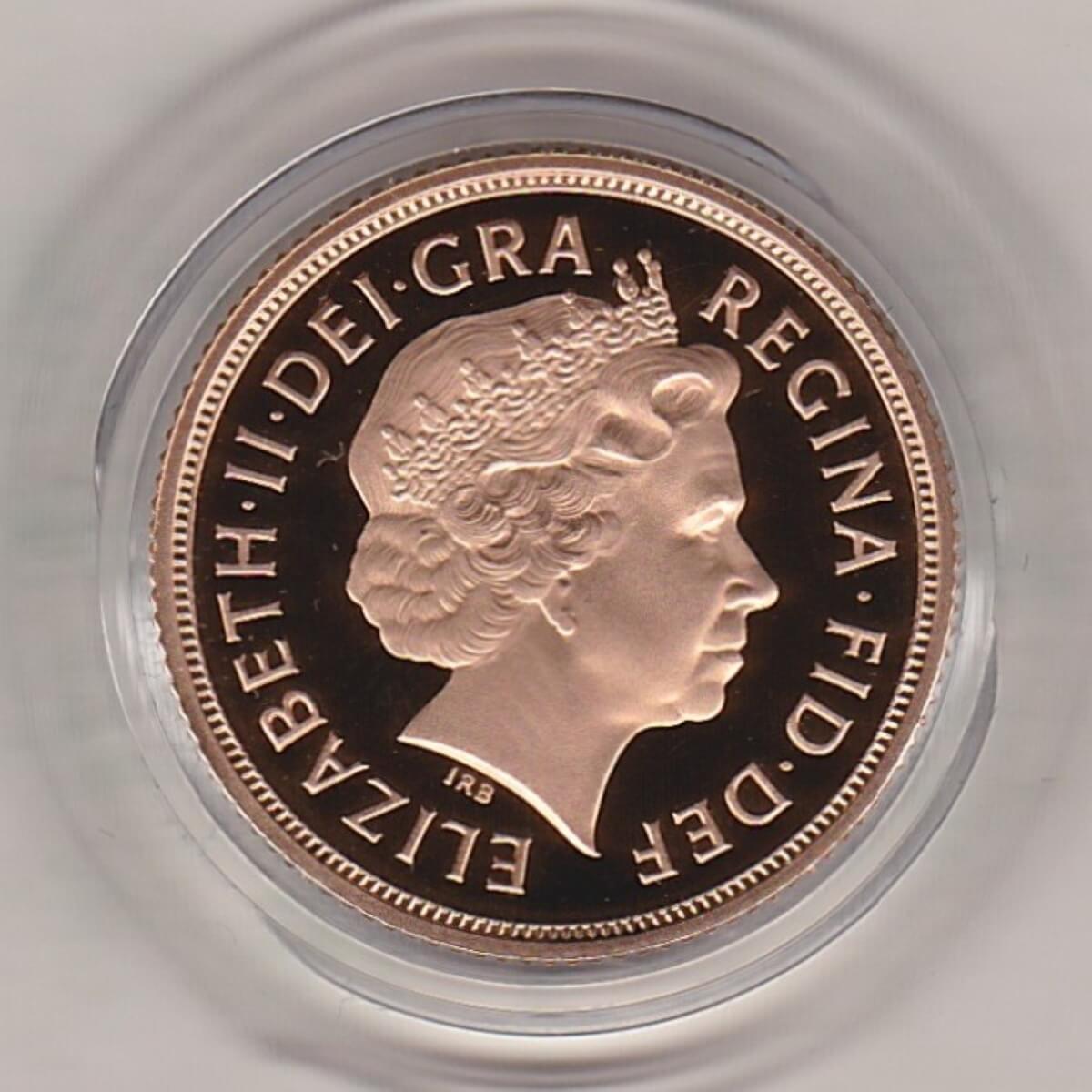 2009 Gold Proof Sovereign Coin - Image 2