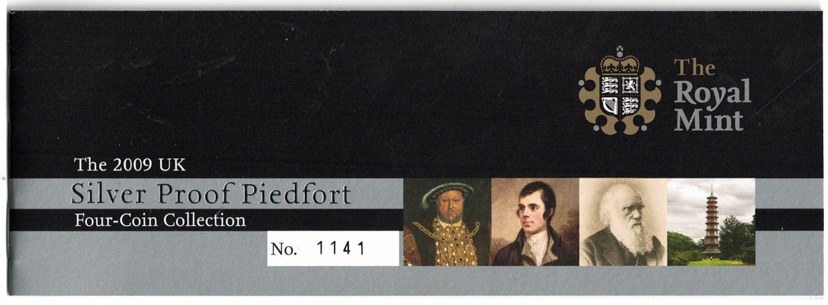 2009 Boxed Piedfort Four Coin Collection - Image 10