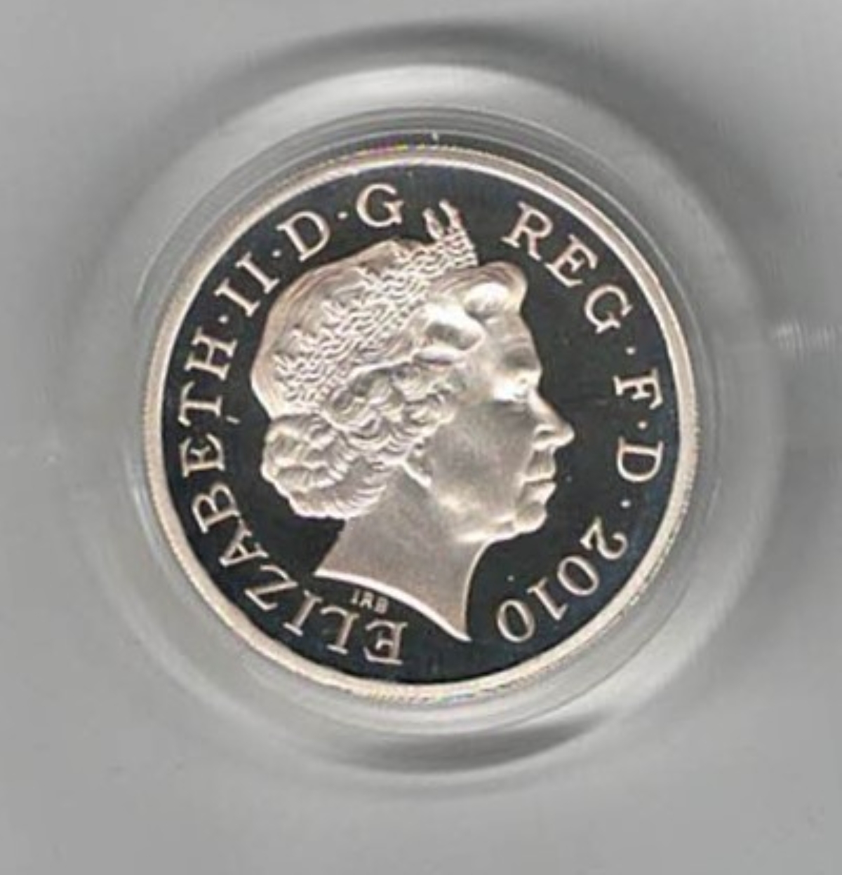 2010 One Pound Piedfort Silver Proof London - Image 2