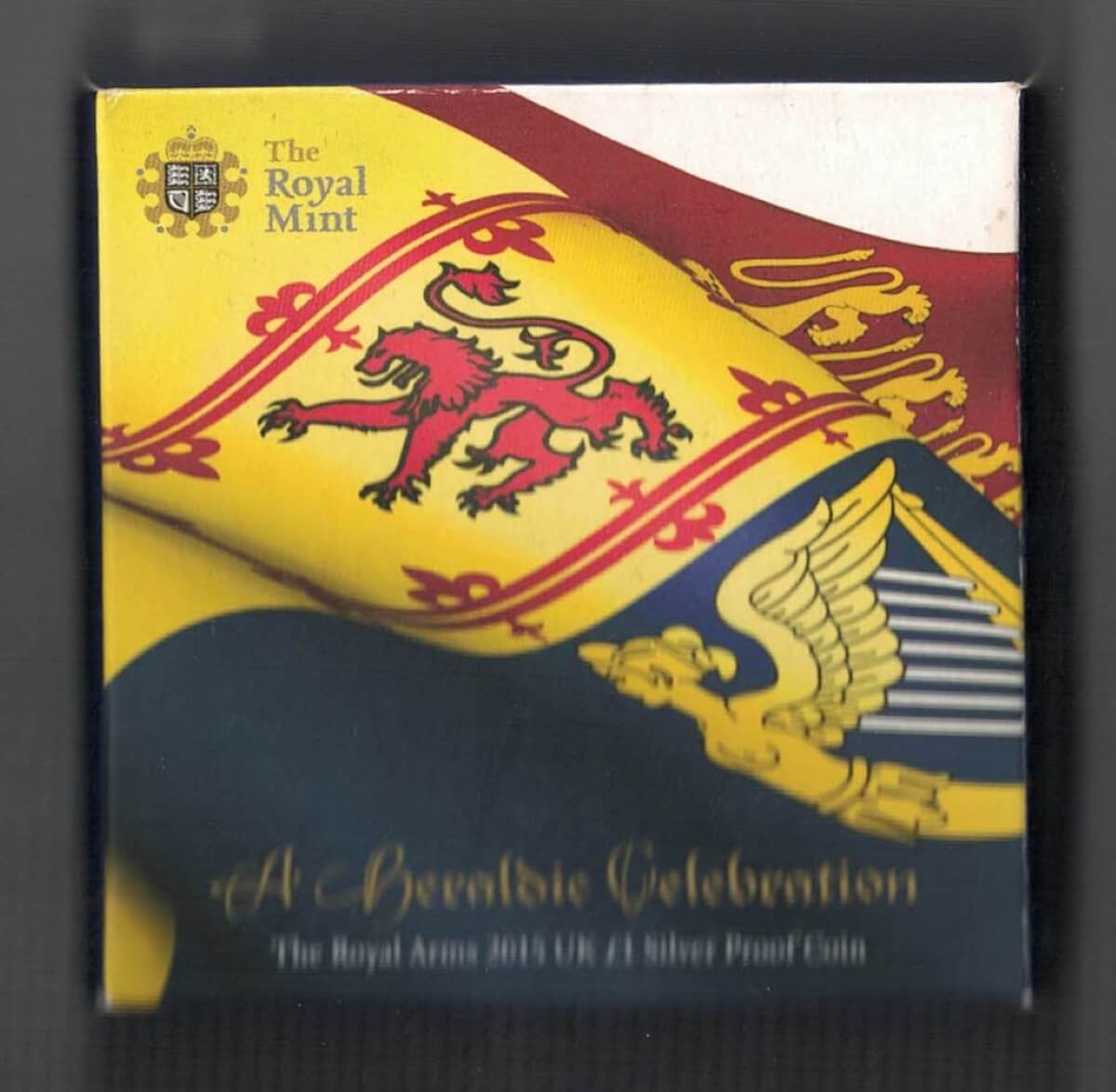 2015 One Pound Silver Proof 'A Heraldic Celebration' - Image 5