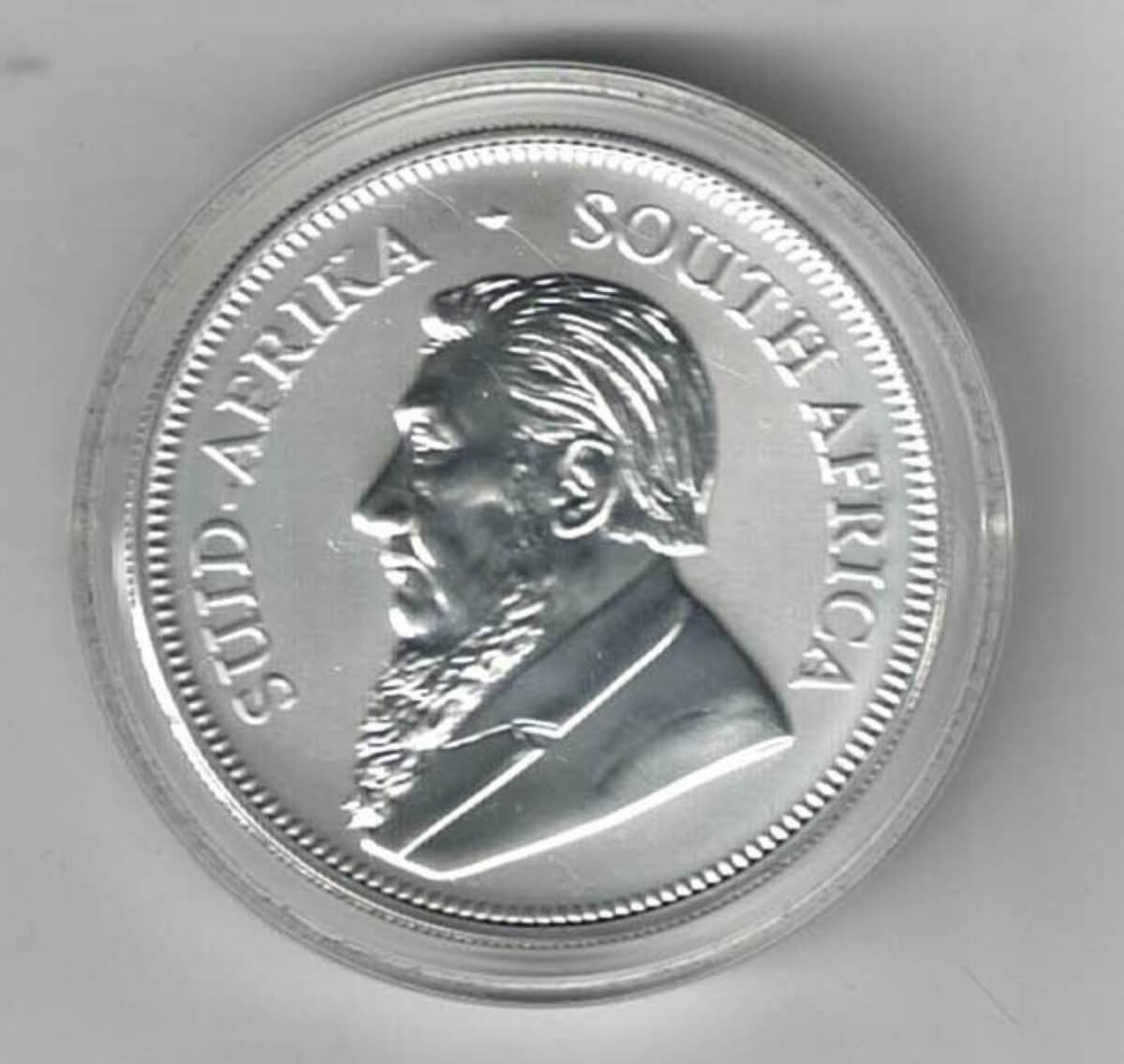 2017 Silver South Africa One Ounce Krugerrand Premium Unc Coin - Image 2