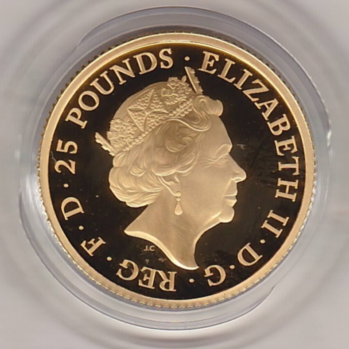 2018 Gold Proof Quarter Ounce Bull Of Clarence - Image 2