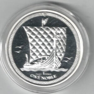 2018 Isle Of Man Silver One Ounce Noble Coin. The coin contains one ounce of 999 fine silver. All of our silver coins are in stock.