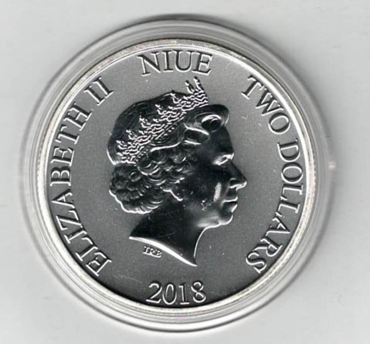 2018 Silver Niue One Ounce Stormtrooper Coin - Image 2