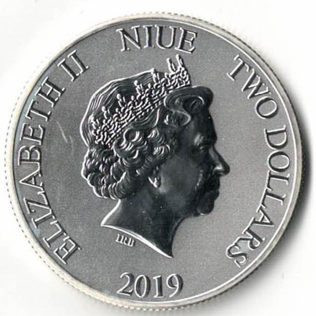 2019 Silver Niue One Ounce Star Wars Clone Trooper Coin - Image 2