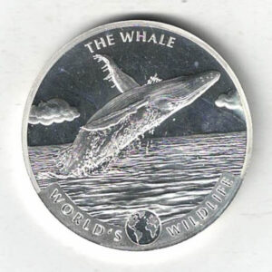 2020 Silver Congo One Ounce The Whale Coin This Coin features a Whale. This coin contains one ounce of 999 fine silver. All coins are in stock.