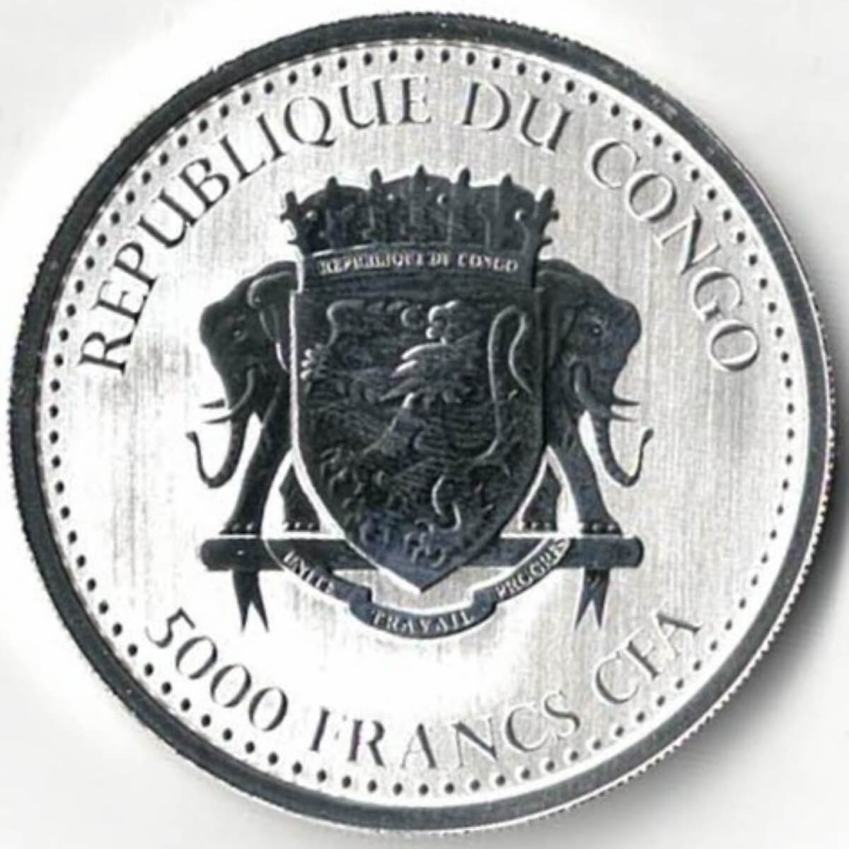 2020 Silver Congo One Ounce Silverback Gorilla - Image 2