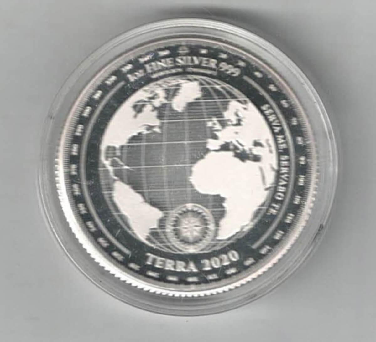 2020 Tokelau Silver One Ounce Terra Coin. The coin contains one ounce of 999 fine silver . All of our silver coins are in stock.