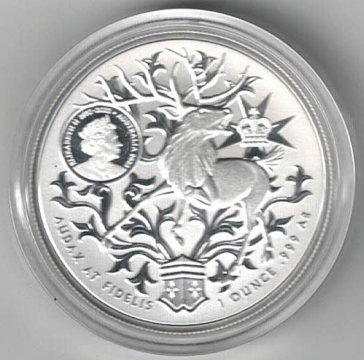2023 Silver Australia One Ounce Queensland Coat Of Arms - Image 2