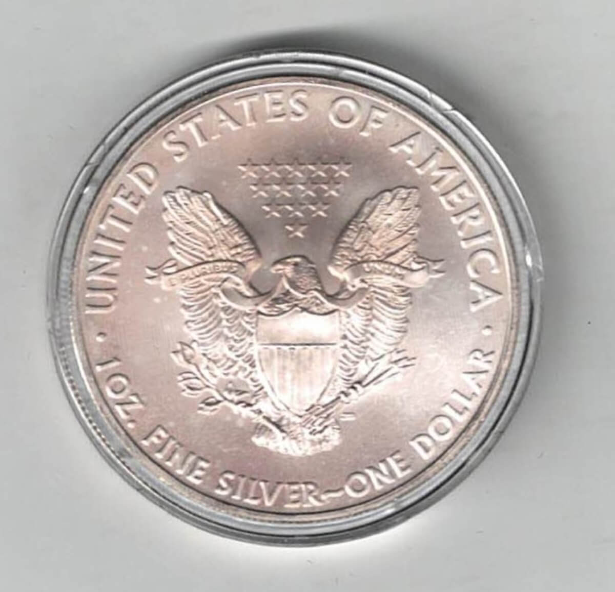 Boxed 2009 Silver USA One Ounce Eagle Colourised World Trade Centre 8th Anniversary - Image 2