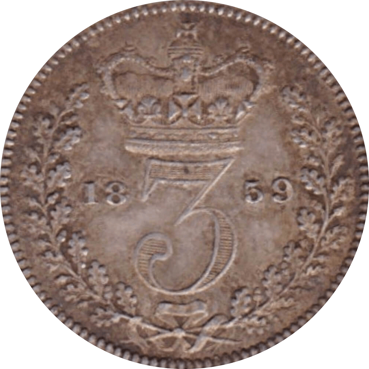 British Maundy Threepence Coins