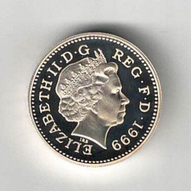 1999 One Pound Piedfort Silver Proof Scottish Dragon - Image 4