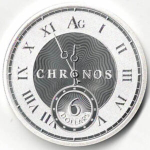 2024 Tokelau Silver One Ounce Chronos. The coin contains one ounce of 9999 fine silver . All of our silver coins are in stock.