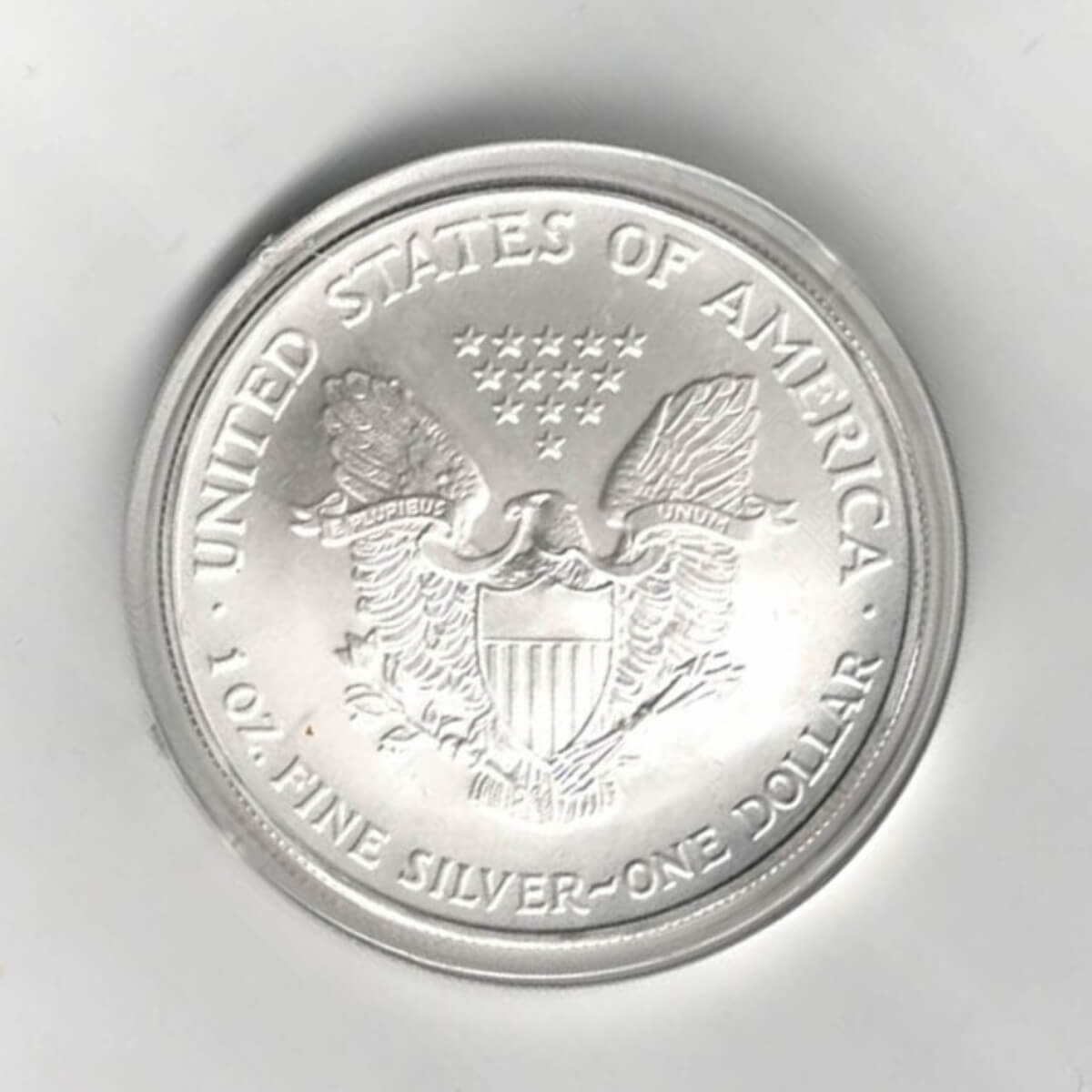 Boxed 2007 Silver USA One Ounce Eagle Colourised Freedom Tower Coin - Image 3