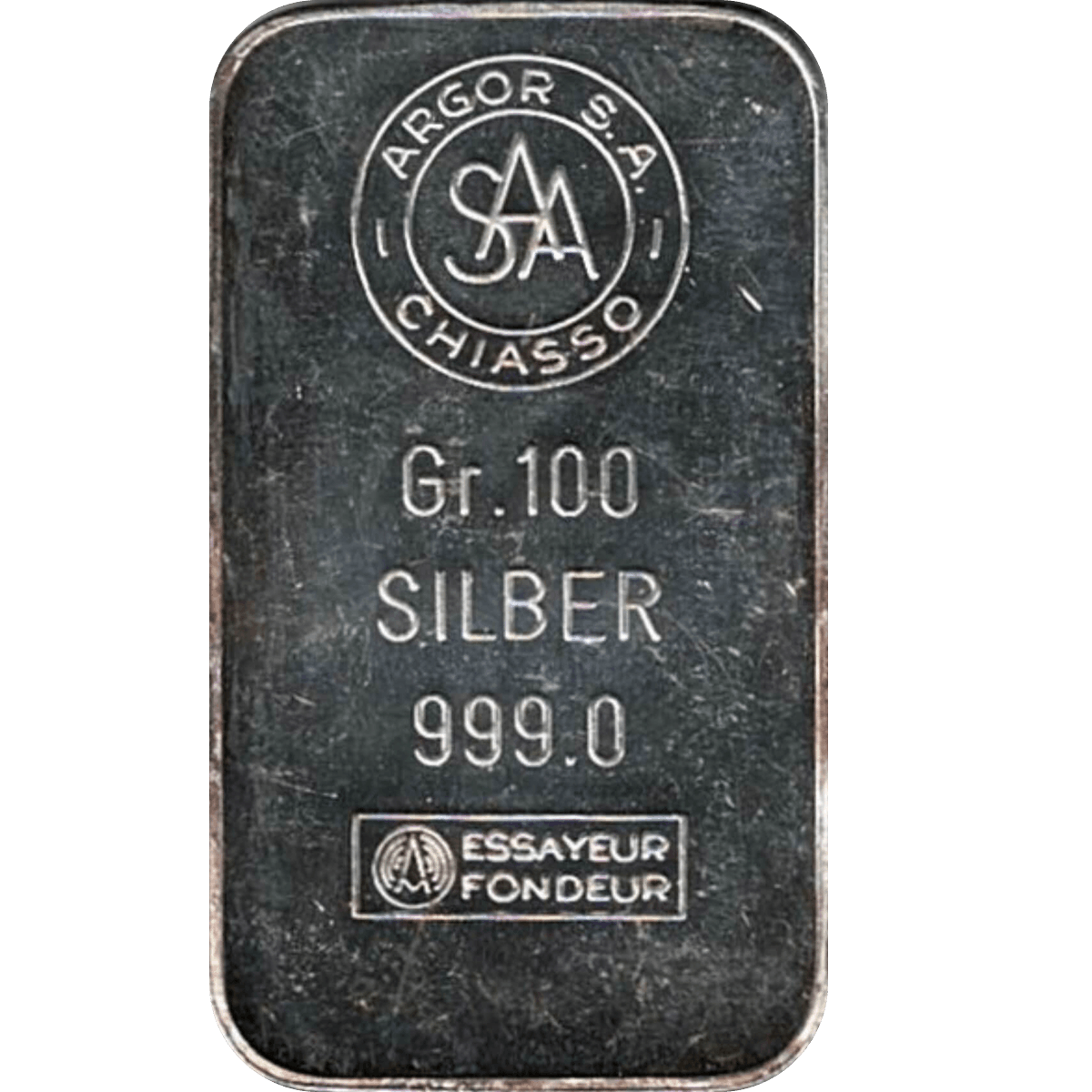 Silver 100 Gram Bars
