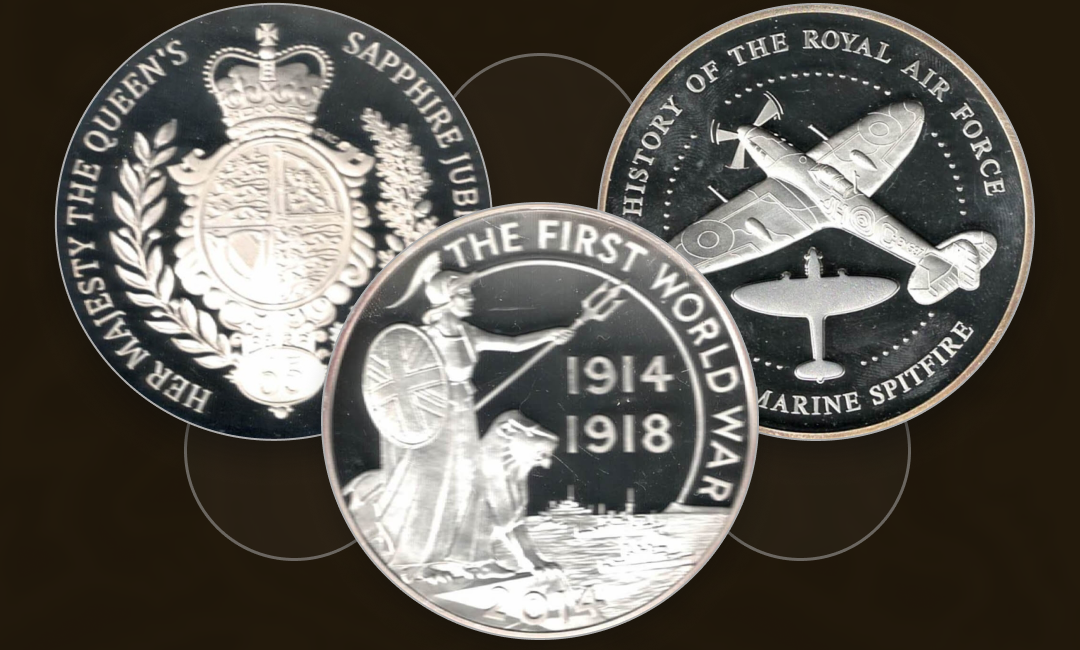 Silver Five Ounce Coins