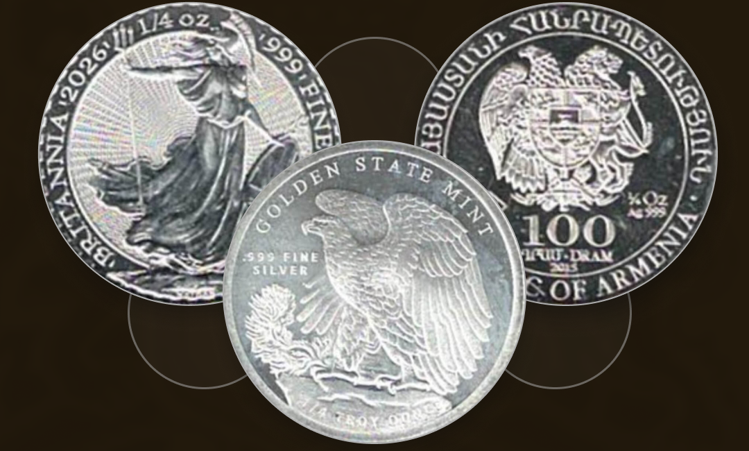 Silver Quarter Ounce Coins