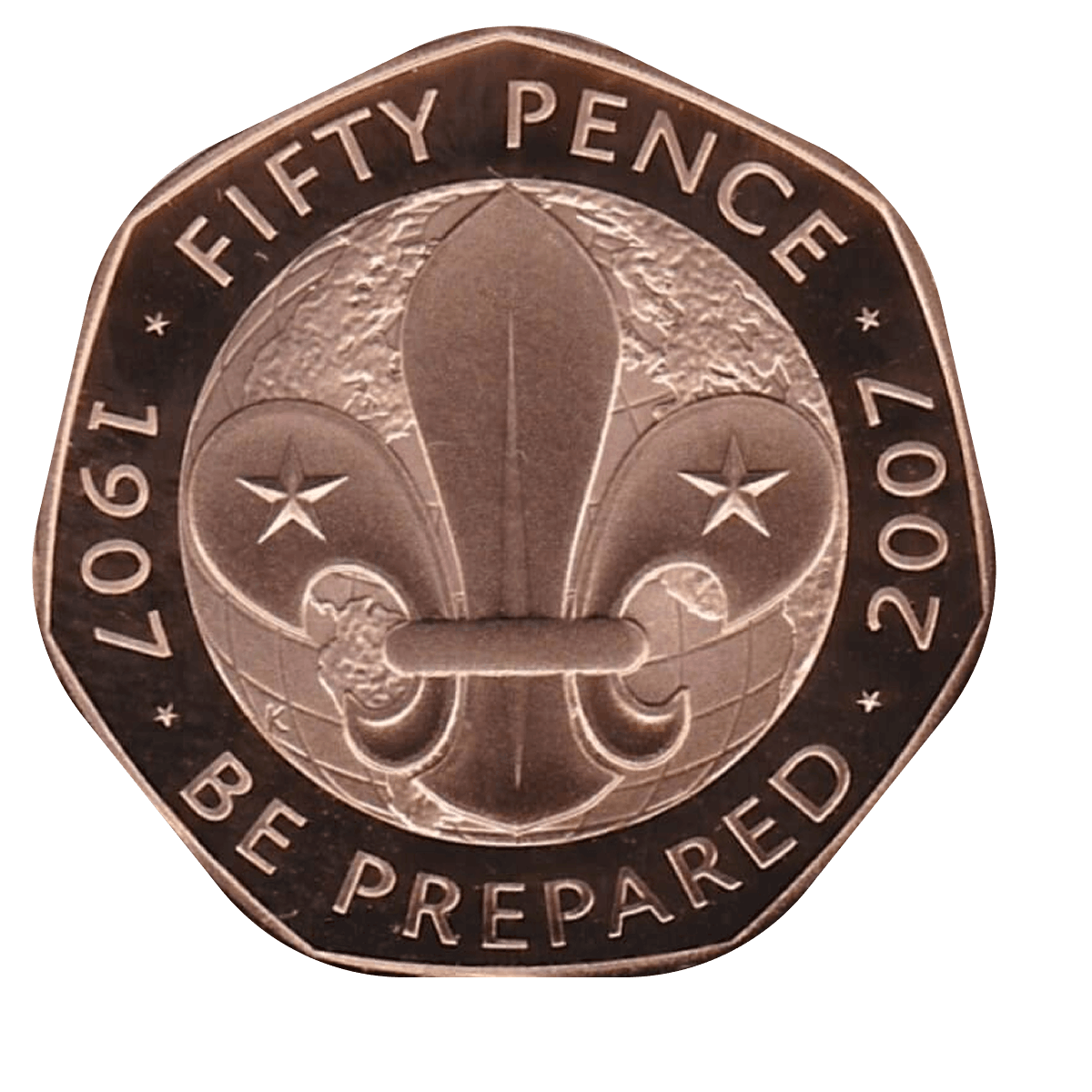 The British Gold Fifty Pence