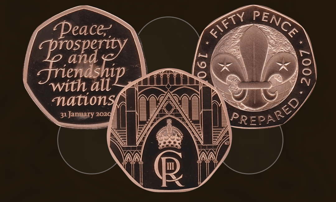 The British Gold Fifty Pence