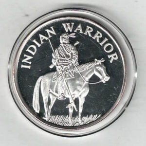 USA Indian Warrior Buffalo Silver One Ounce Round. All of our silver coins/rounds have been pre-owned and are in stock for dispatch.