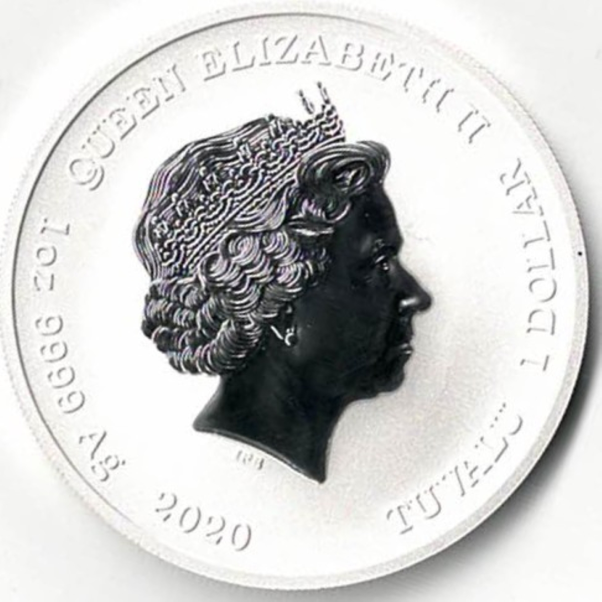 2020 Tuvalu Silver One Ounce Marvel Venom - Image 2