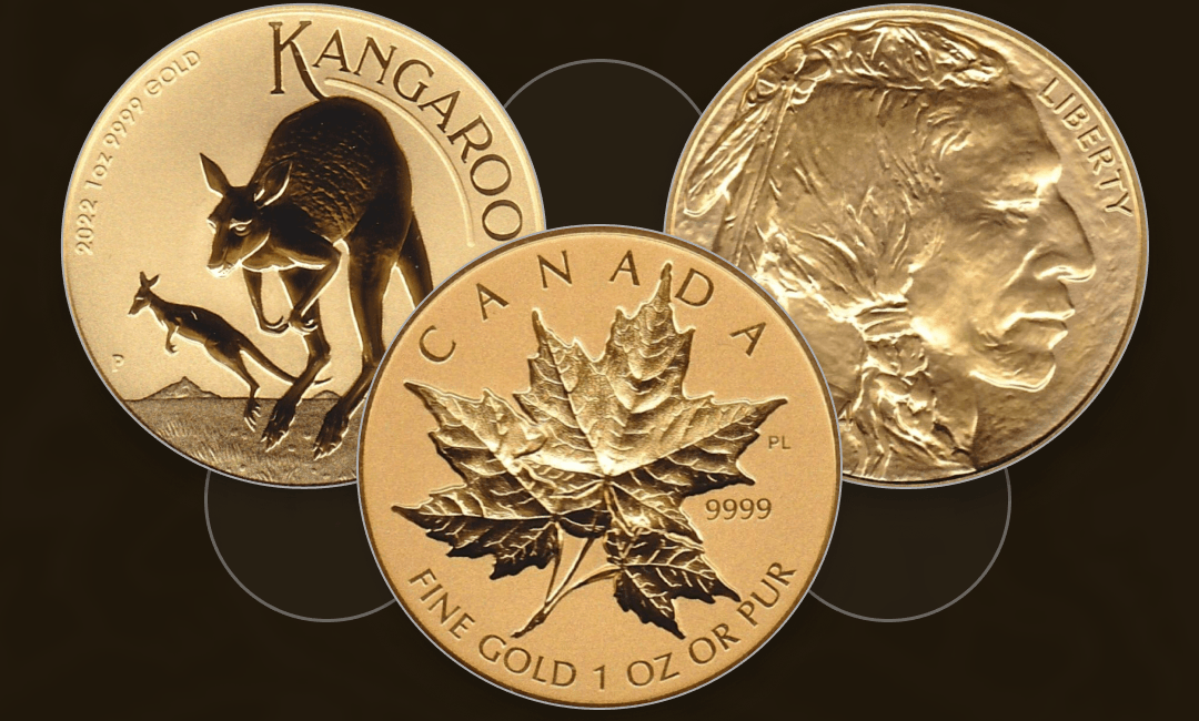 World Gold One Ounce Coins