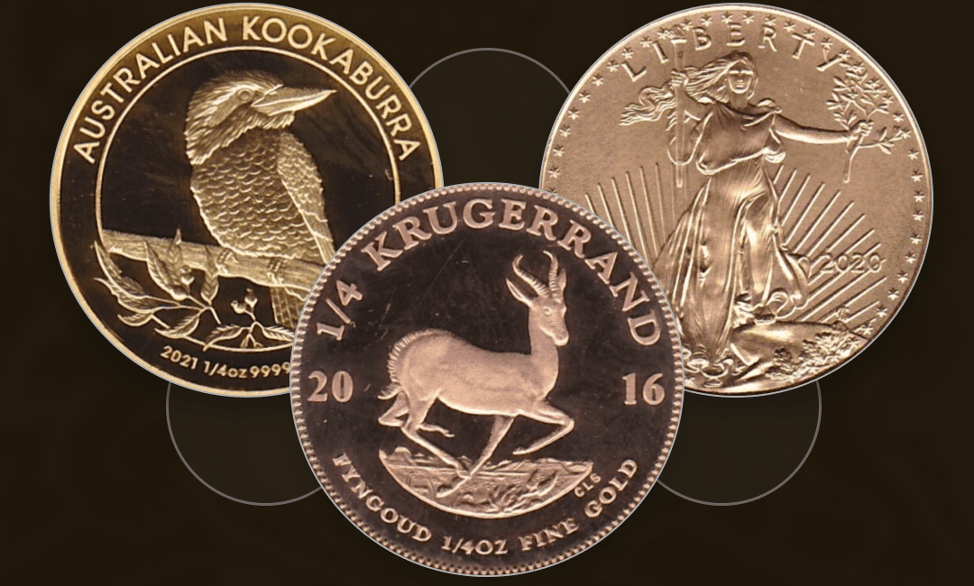 World Gold Quarter Ounce Coins