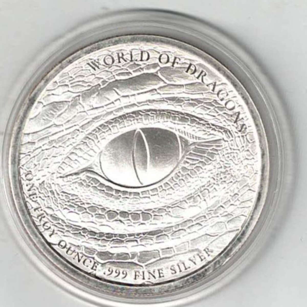 World Of Dragons Silver One Ounce Round - Image 2