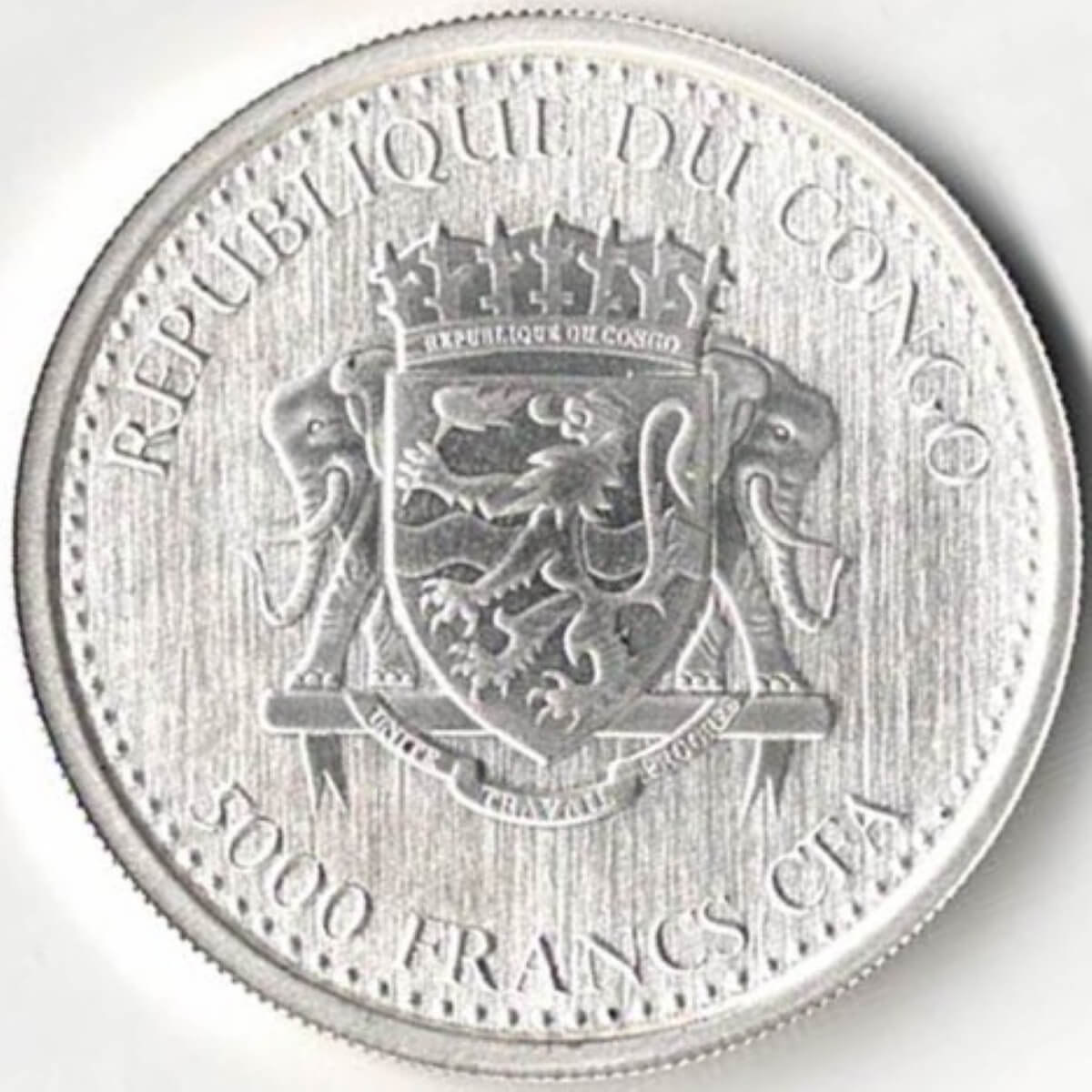 2015 Silver Congo One Ounce Silverback Gorilla - Image 2