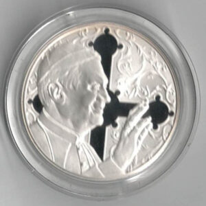 2010 Silver Proof Medal Pope Benedict XVI, design struck in 925 silver, in presentation box with certificate. In stock and ready to despatch.