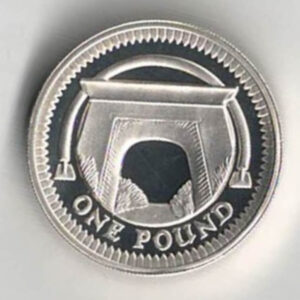 2006 One Pound Piedfort Silver Proof Egyptian Arch Bridge. This double thickness coin includes the original box and certificate. Ready for dispatch.