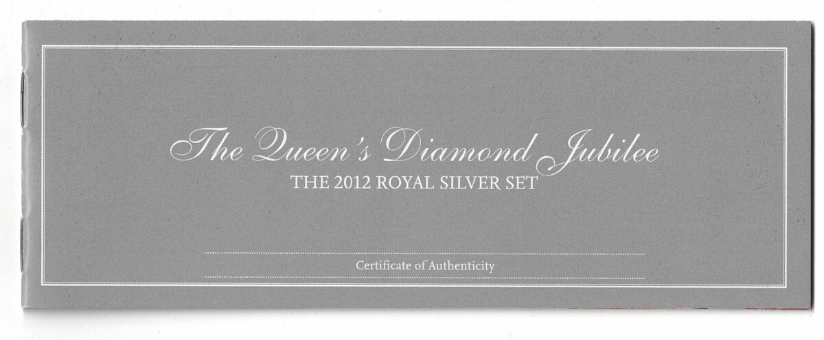 2012 Silver Proof Queens Diamond Jubilee Three Coin set - Image 4