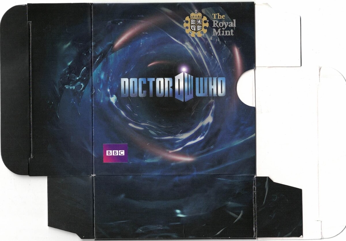 2010 Silver Proof Medal Dr Who Eleventh Doctor - Image 4