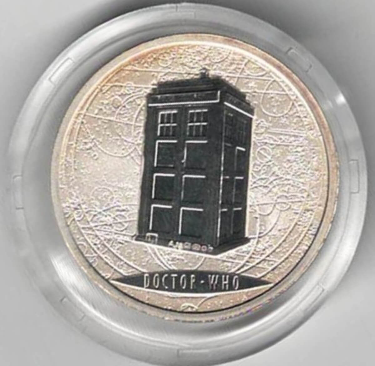 2009 Silver Proof Medal Dr Who Dalek - Image 2