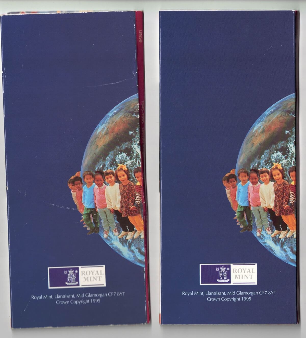 1995 Two Pound Coin United Nations UN50 (pair) - Image 3