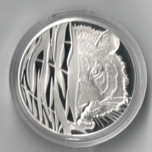 Silver Proof Medal, WWF Tiger design struck in 925 silver, in presentation box with certificate. In stock and ready to despatch.